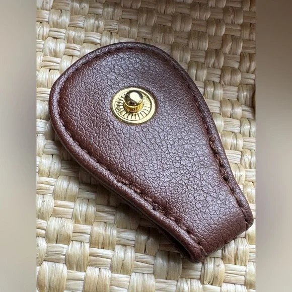 Etienne Aigner Beige and Brown Woven Crossbody Bag - Picture 9 of 13